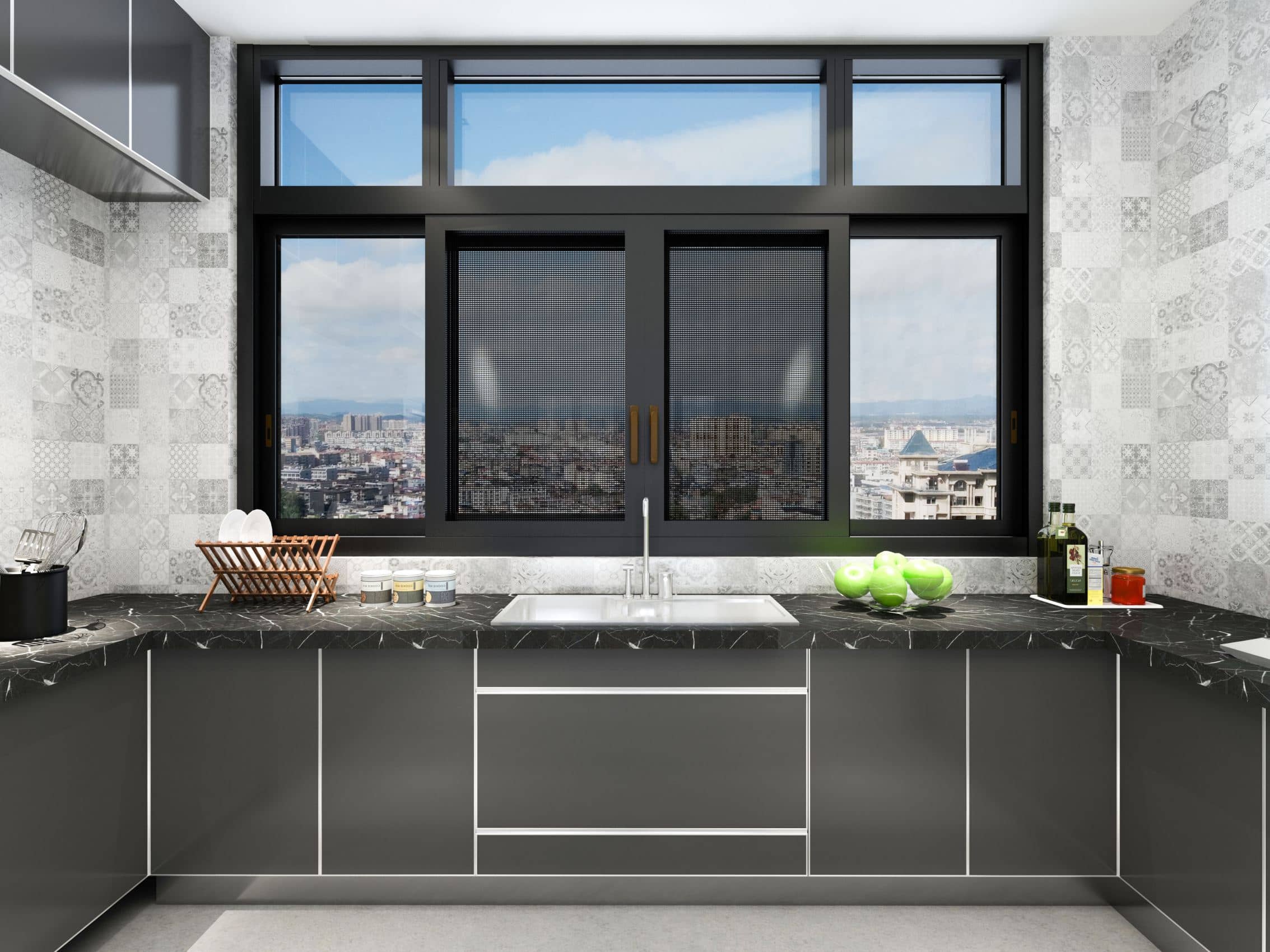 110THREE-TRACK SLIDINGWINDOWS