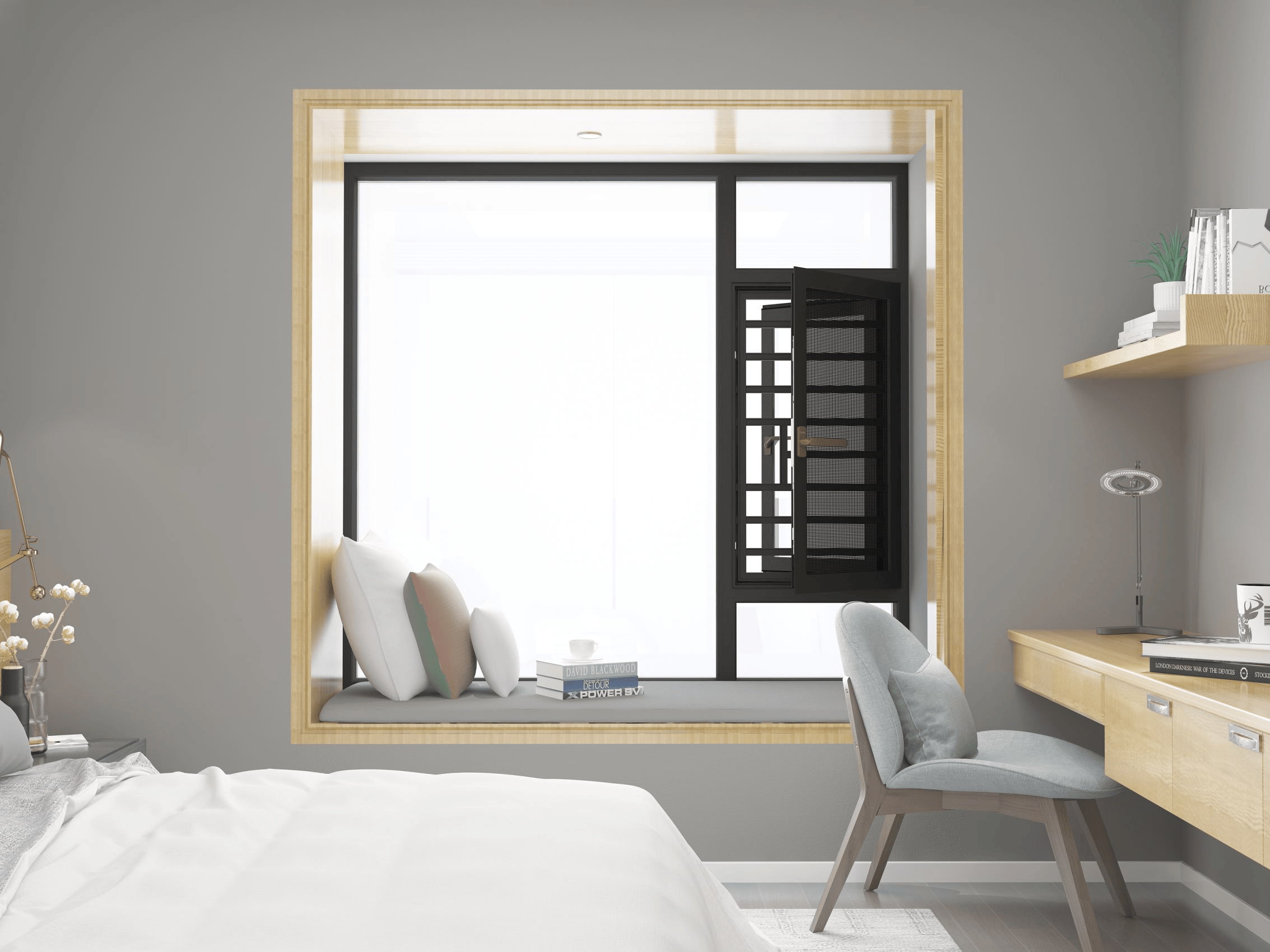 120INTEGRATEDCASEMENTWINDOW SYSTEMWITHSTAINLESSSTEEL  WIREPROTECTIVESCREEN