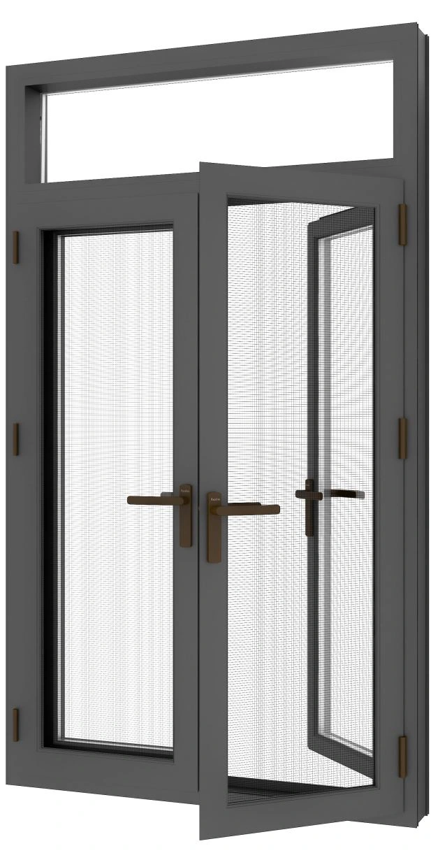 160INTEGRATED CASEMENT DOOR SYSTEM WITH STAINLESS STEEL  WIREPROTECTIVESCREEN